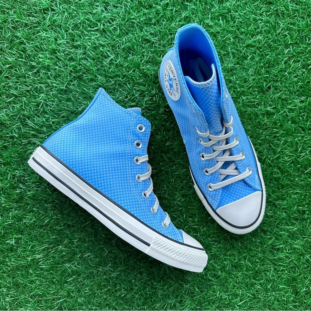 🎁Converse Chuck Taylor All Star Ctas Hi Light Blue - Picture 4 of 10
